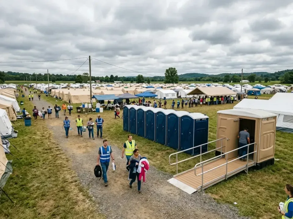 disaster-relief-camp-restrooms-010 — frequently asked questions, Dumpster & Portable Bathrooms Rental in Elida, OH